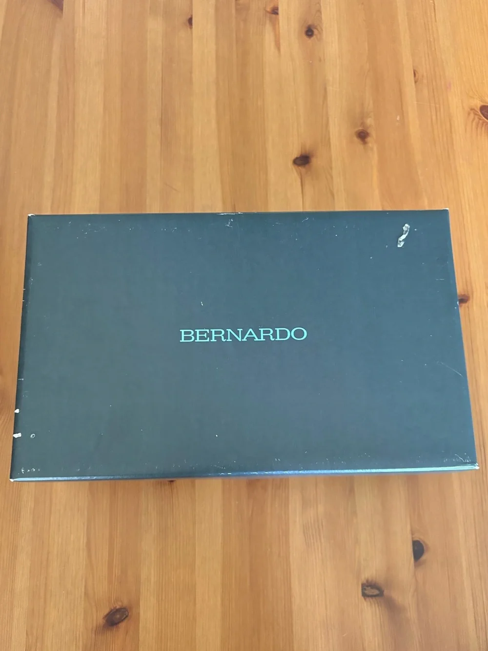 Bernardo Bedford Sandals Size 10 Blush Antique Calf Block Heel Slingback NWT